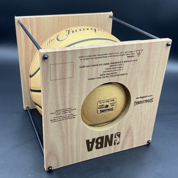 Limited Edition 2008 Celtics Championship Basketball Rare Gold 270/1500 Spalding - Picture 9 of 16